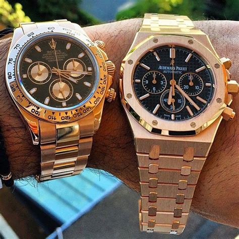 Rolex Daytona vs Audemars Piguet Royal Oak Chrono .